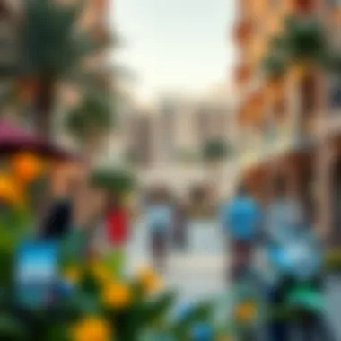 Vibrant Community Life Near Coral Residence Vibrant community atmosphere surrounding Coral Residence