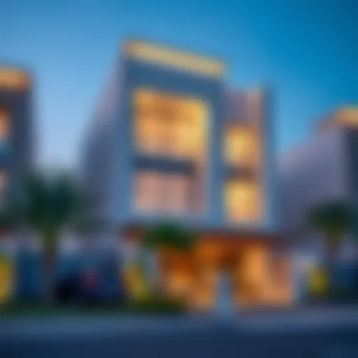 Exterior view of Coral Residence showcasing modern architecture