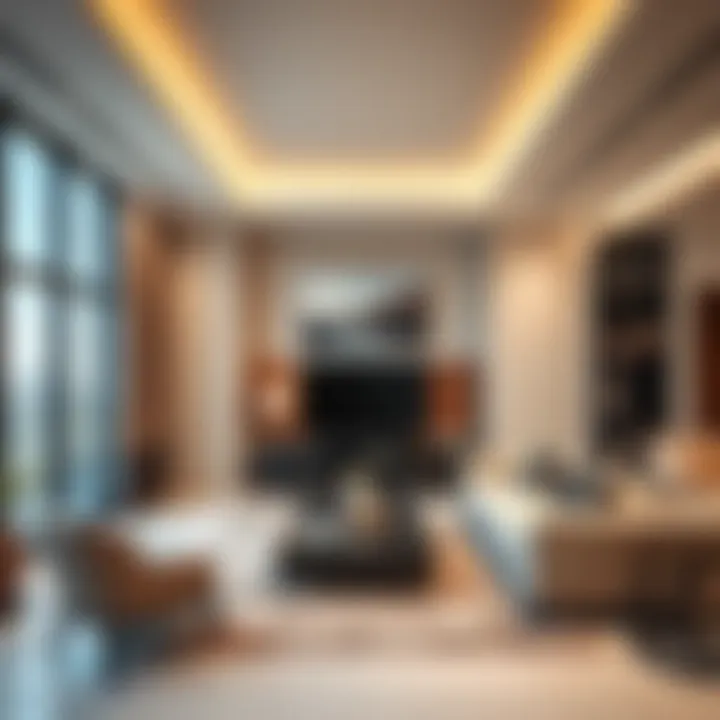 Elegant Interior Design of Coral Residence Interior showcasing elegant design in Coral Residence