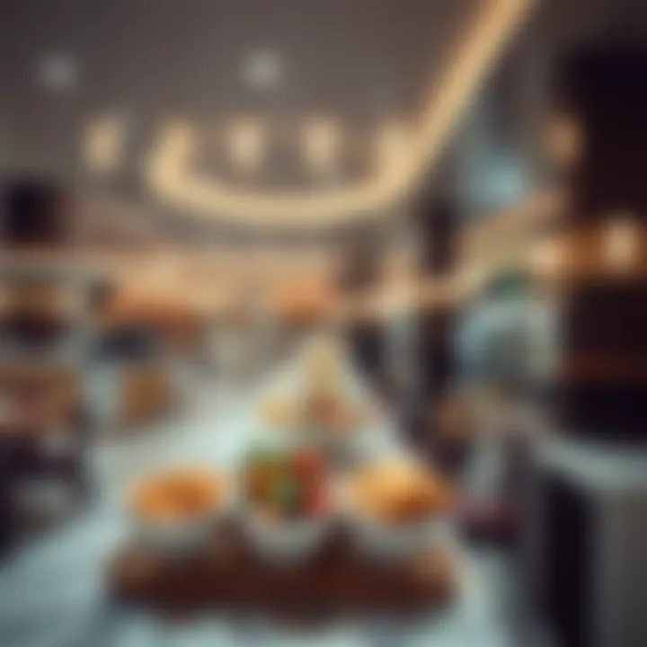 International Cuisine at Dubai Airport International cuisine options available at Dubai Airport