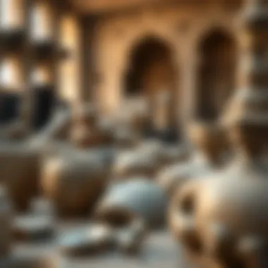 Ancient artifacts reflecting the UAE's archaeological significance