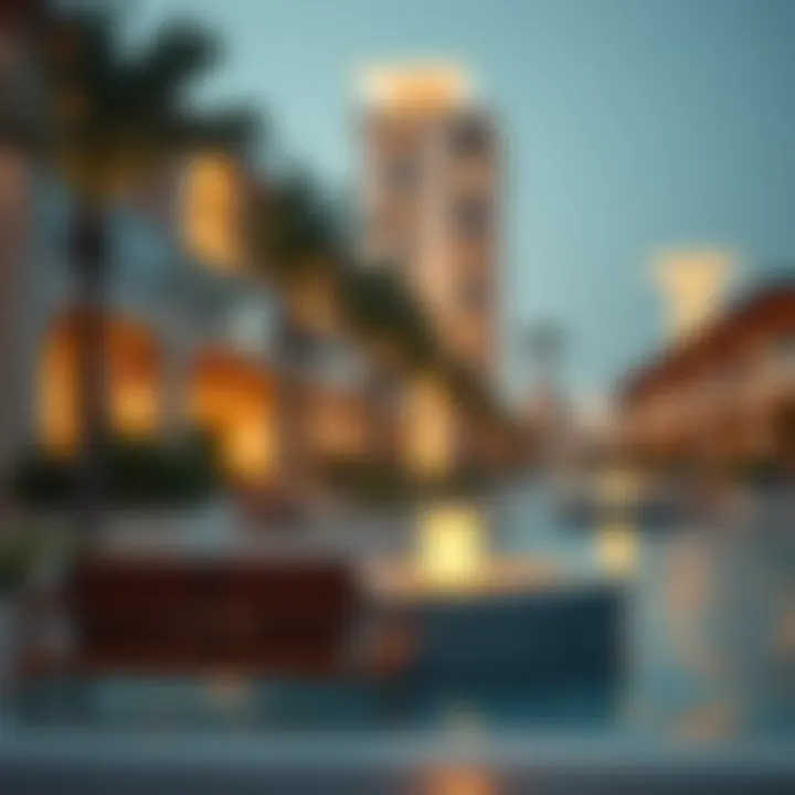 Vibrant community life in Damac Lagoons