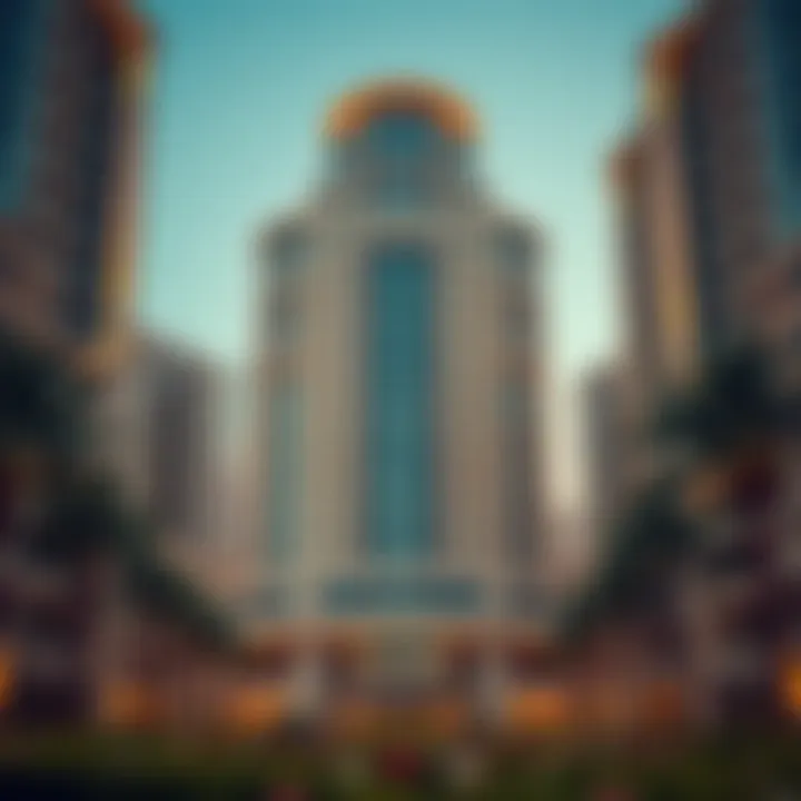 Stunning facade of Darwish Building in Al Barsha