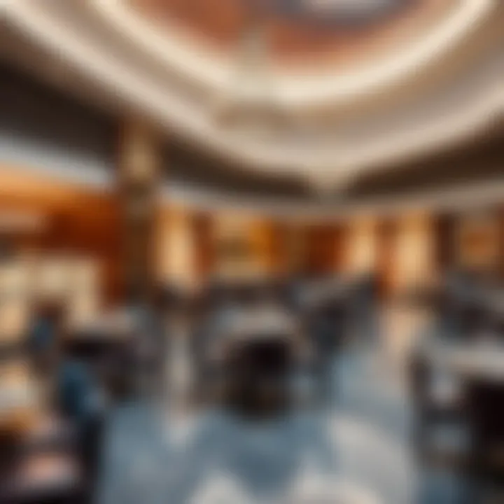 Dining and Leisure Spaces at Diore Yas Mall Dining and leisure spaces at Diore Yas Mall