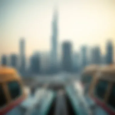 The Iconic Dubai Skyline and Its Luxury Living Dubai skyline featuring luxury real estate