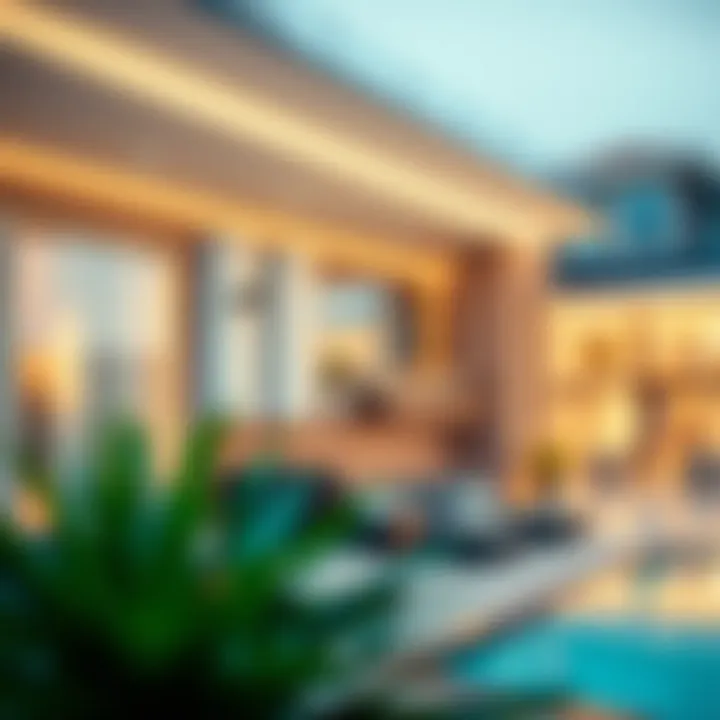 Graph depicting trends in Dubai's real estate prices over the last decade