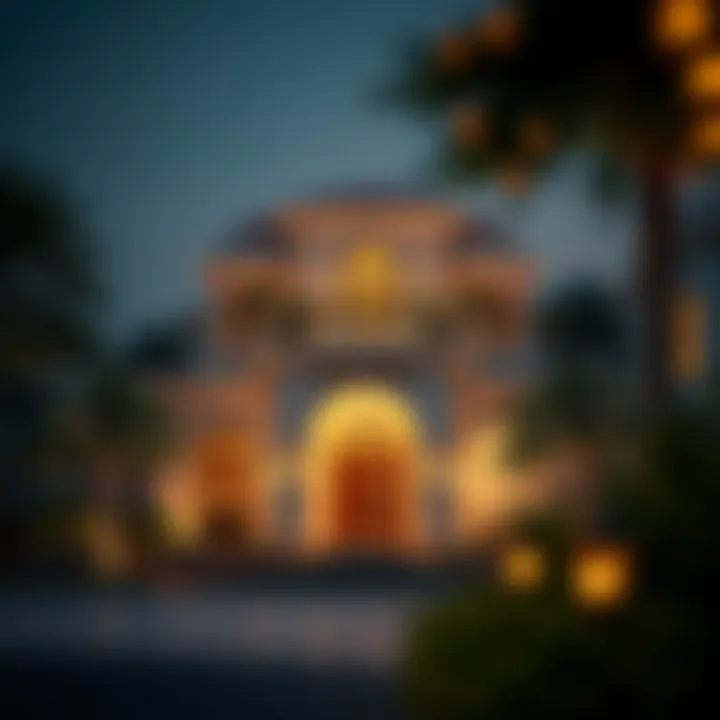 Luxurious properties adorned for the Eid season