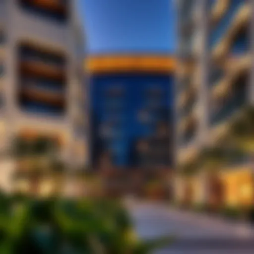 Modern architectural design of Ellington Views