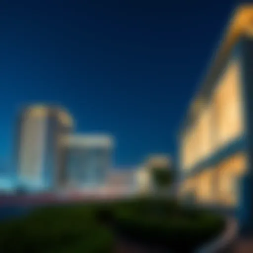 A panoramic view of Equiti Gate showcasing its modern architecture