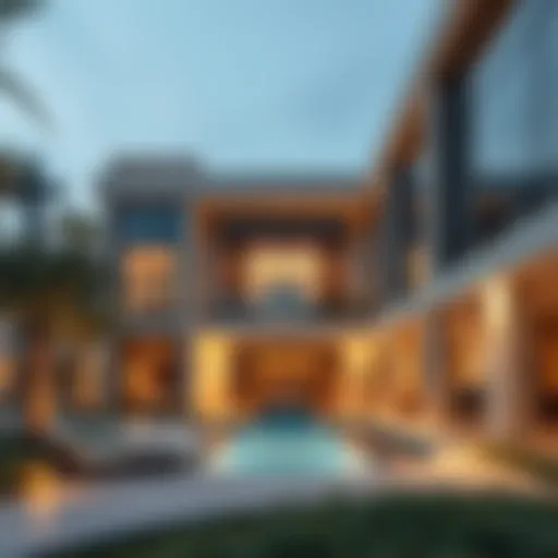 Luxury Property Architecture in the UAE Architectural design of a luxury property in Dubai