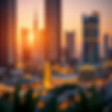 Graph depicting real estate equity trends in the UAE