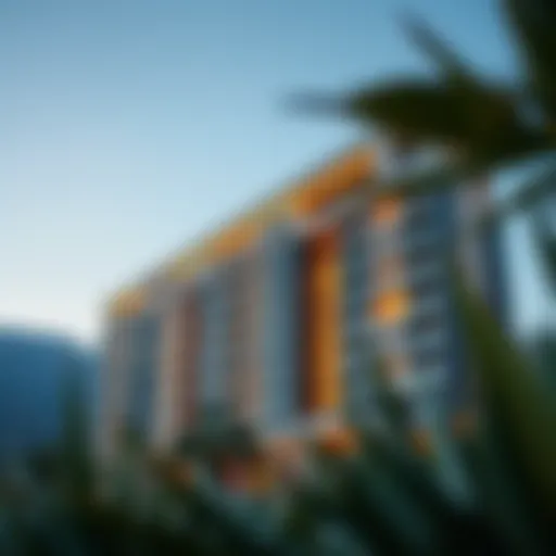 Stunning exterior view of Etihad Plaza Apartments