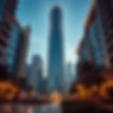 Stunning architectural design of Dubai Exchange Towers
