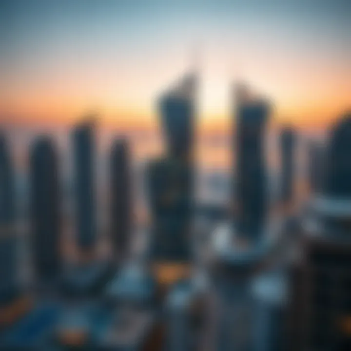 Economic Impact of Exchange Towers Economic growth visualization in Dubai's real estate market