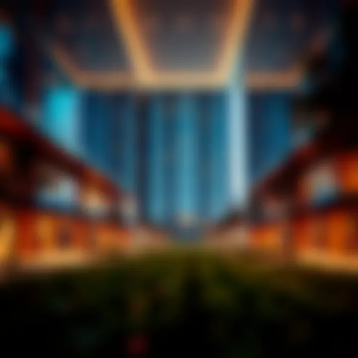 Architectural marvel of Acico Business Park showcasing modern design