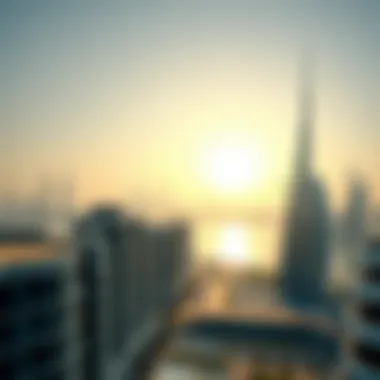 Dynamic skyline view of Dubai emphasizing real estate potential