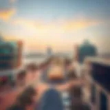 Panoramic view of Ajman Al-Nuaimia showcasing modern architecture