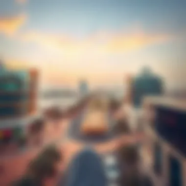 Panoramic View of Ajman Al-Nuaimia Panoramic view of Ajman Al-Nuaimia showcasing modern architecture