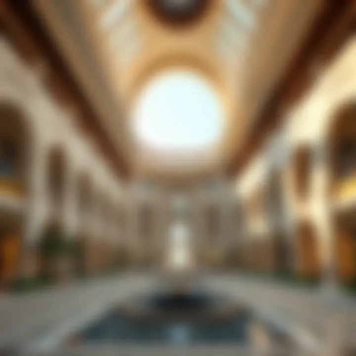 Architectural Marvel of Al Azizi Stunning view of Al Azizi's architectural design