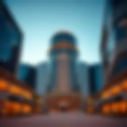 Architectural design of Al Ghanem Business Center