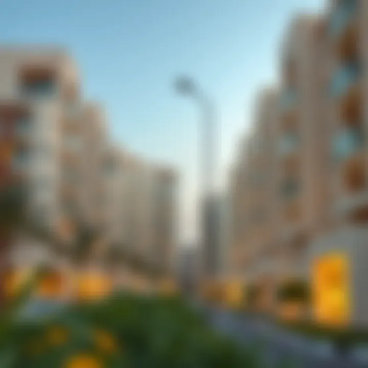 Modern Residential Buildings in Al Karama Modern residential buildings representing current real estate trends in Al Karama