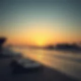 Tranquil view of Alaya Beach at sunset