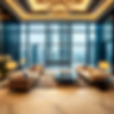 Luxurious lifestyle offerings within palace towers