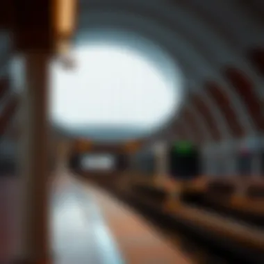 The Architectural Marvel of Arjan Metro Station Modern architectural design of Arjan Metro Station