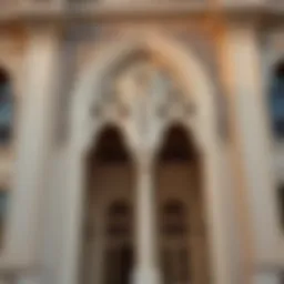 Facade of Bait El Khetyar showcasing intricate architectural details