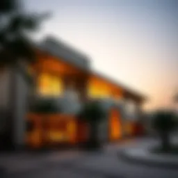 Exterior view of بوادي مول سينما showcasing modern architecture