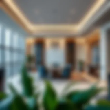 An elegant office space representing prime commercial real estate in Dubai