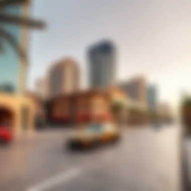 The architectural beauty of برجمان's modern buildings and traditional elements