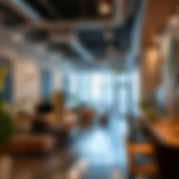 Creative workspace in Dubai Design District