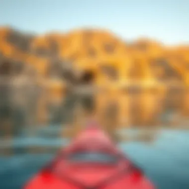 Kayaking adventure through serene waters surrounded by stunning landscapes in Dibba