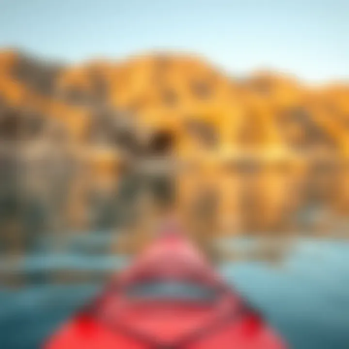 Kayaking adventure through serene waters surrounded by stunning landscapes in Dibba