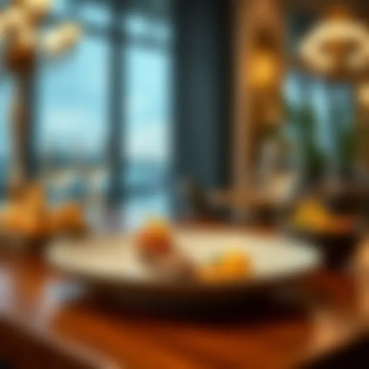 A beautifully plated gourmet dish highlighting fine dining