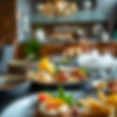 An array of traditional and modern dishes from various cuisines