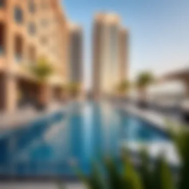 Amenities available for residents and businesses at Almas Tower