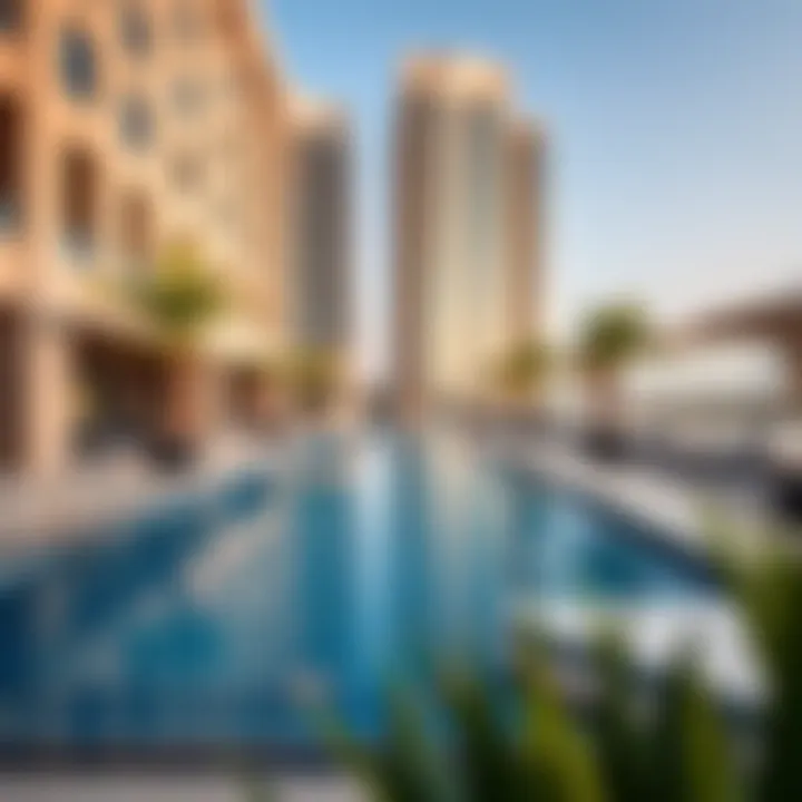 Amenities available for residents and businesses at Almas Tower