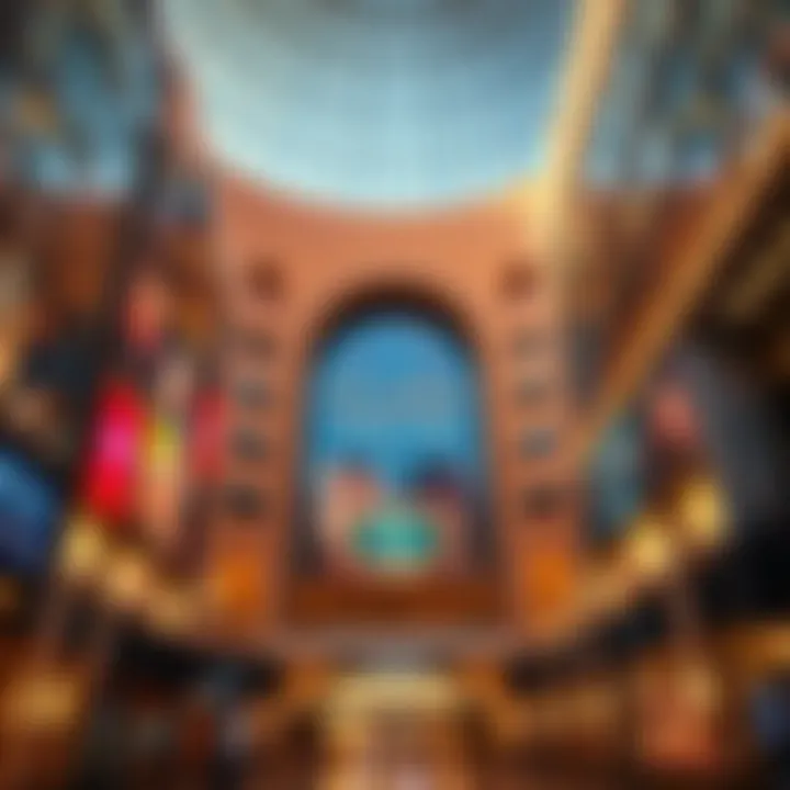 The grandeur of the Dubai Mall showcasing its architectural brilliance