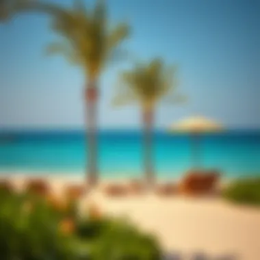 Serene beach destination for relaxation