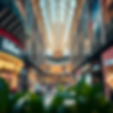 Interior view of Dubai Mall capturing the vibrant shopping experience