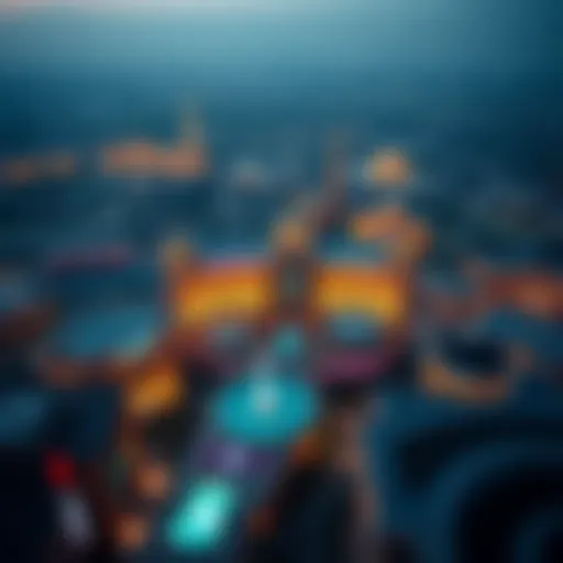 Stunning view of Dubai Parks and Resorts