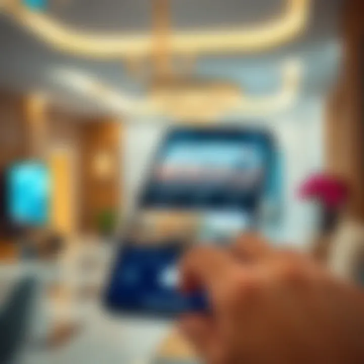 User-friendly interface of the Dubai Properties App