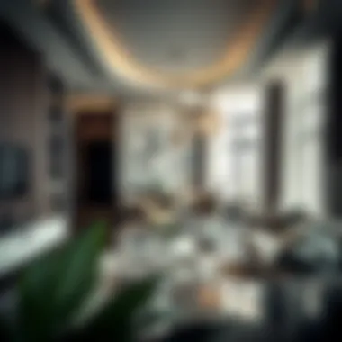 Interior Elegance in Dubai Luxurious apartment interior highlighting elegant design