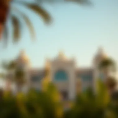 Cultural Landmark in Dubai Cultural landmark in Dubai symbolizing heritage and modernity