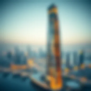 Innovative Skyscraper Design Innovative skyscraper design reflecting Dubai's architectural vision
