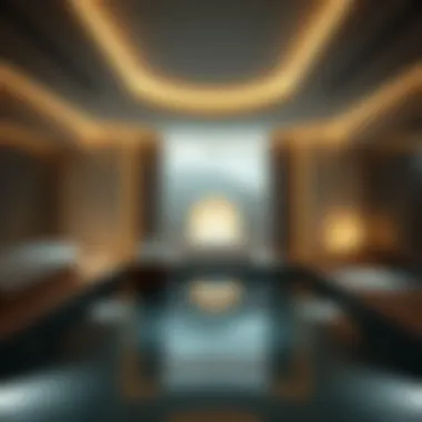 Serene spa facilities offering relaxation and wellness at a luxury hotel