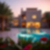 Stunning view of residential architecture in Garden Valley Al Quoz