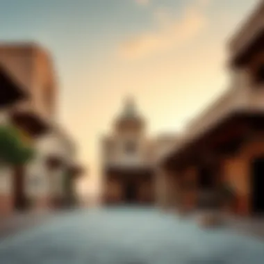 Cultural landmarks reflecting the heritage of Khawaneej